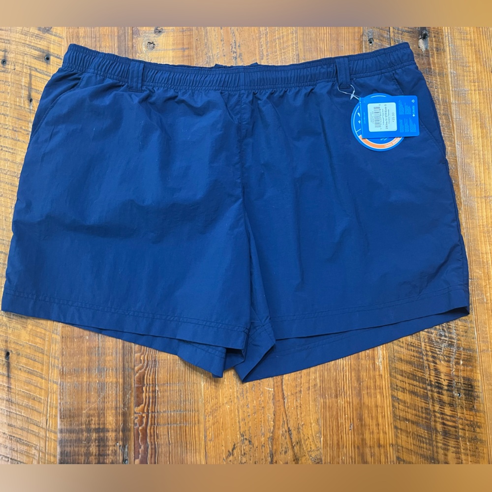 NWT Columbia Backcast Water Short Navy Blue Shorts, Size 2XL - Picture 5 of 12